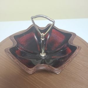 Vintage 1960s Sequoia Ware Candy Nut Dish